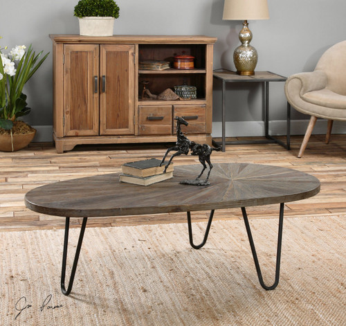 Uttermost Leveni Wooden Coffee Table