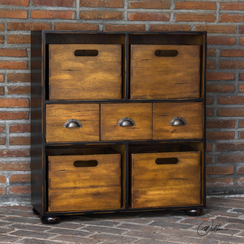 Uttermost Ardusin Mahogany Hobby Chest