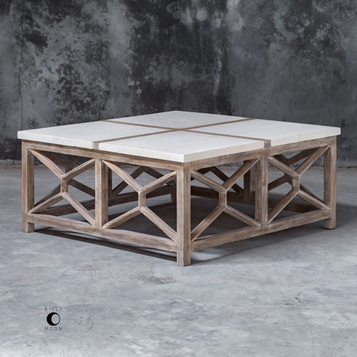 Uttermost Catali Stone Coffee Table