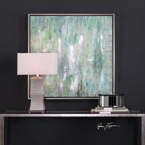 Uttermost Flowing Along Abstract Art