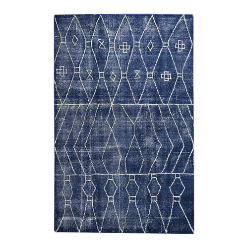 Uttermost Fressia Blue 5 X 8 Rug