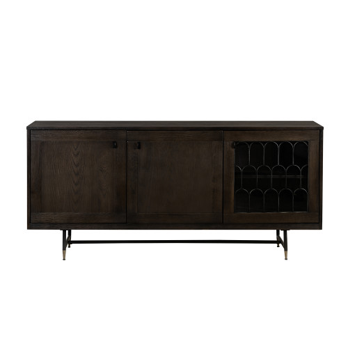 Gatsby Oak and Metal  Buffet Cabinet