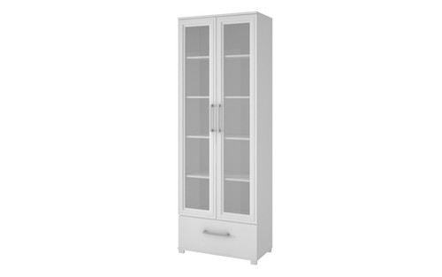 Manhattan Comfort Serra 1.0- 5- Shelf Bookcase in White