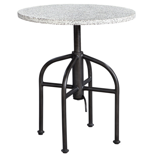 Uttermost Apsel Industrial Accent Table