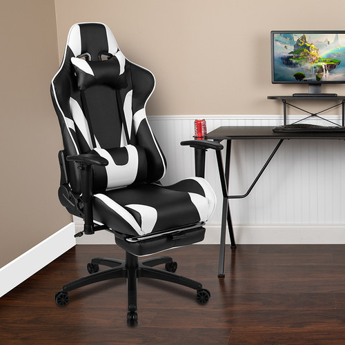 Contemporary Swivel Video Game Chair