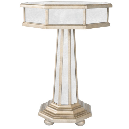 Elena Mirrored End Table