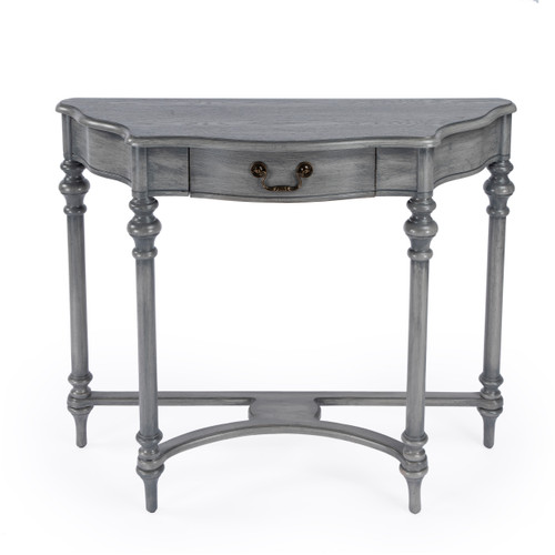 Morency Demilune 1 Drawer Console Table