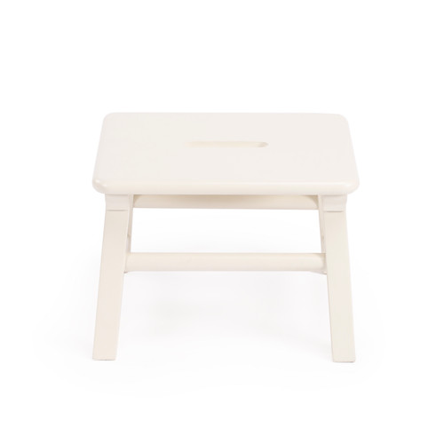 Melrose White Step Stool