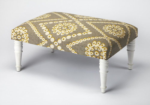 Lucinda Upholstered Cocktail Ottoman