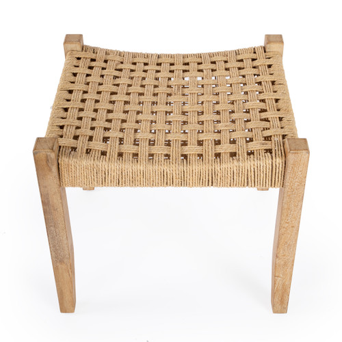 Garner Woven Jute Stool