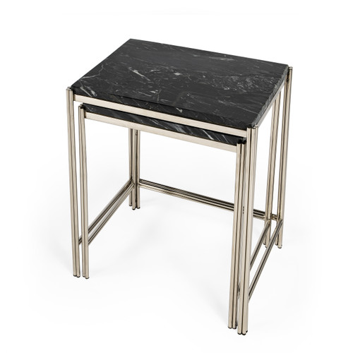 Deguanna Marbel and Metal Nesting Tables
