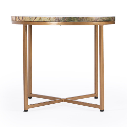 Giovanniya Marble Side Table