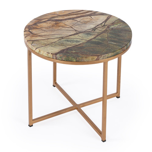 Giovanniya Marble Side Table