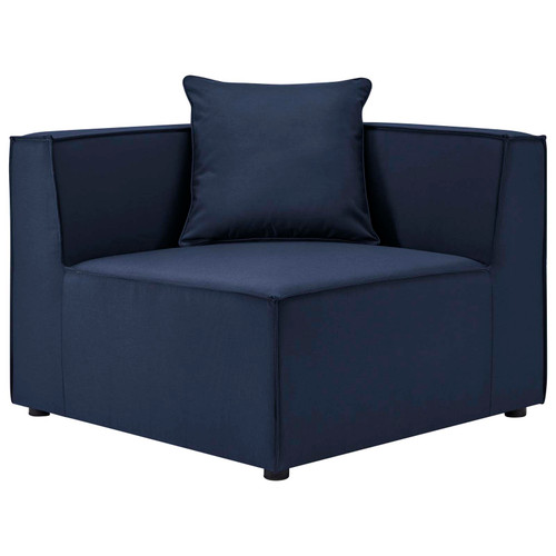 Saybrook Outdoor Patio Upholstered Sectional Sofa Corner Chair EEI-4210-NAV