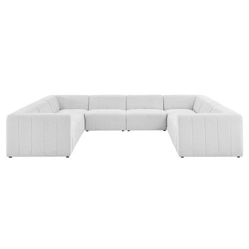 Bartlett Upholstered Fabric 8-Piece Sectional Sofa EEI-4535-IVO