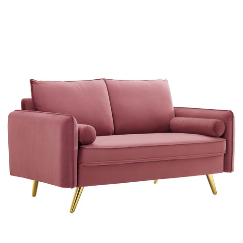 Revive Performance Velvet Loveseat EEI-3989-DUS