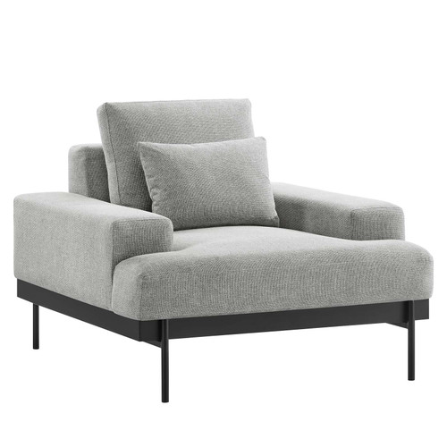 Proximity Upholstered Fabric Armchair EEI-6216-LGR