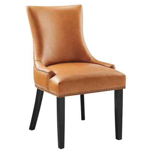 Marquis Vegan Leather Dining Chair EEI-2228-TAN