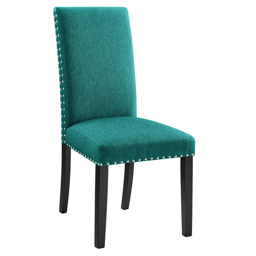 Parcel Dining Upholstered Fabric Side Chair EEI-1384-TEA