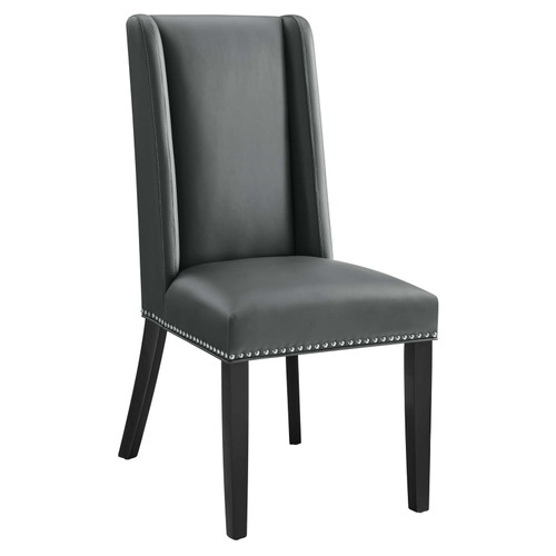 Baron Vegan Leather Dining Chair EEI-2232-GRY