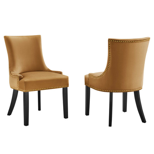 Marquis Performance Velvet Dining Chairs - Set of 2 EEI-5010-COG