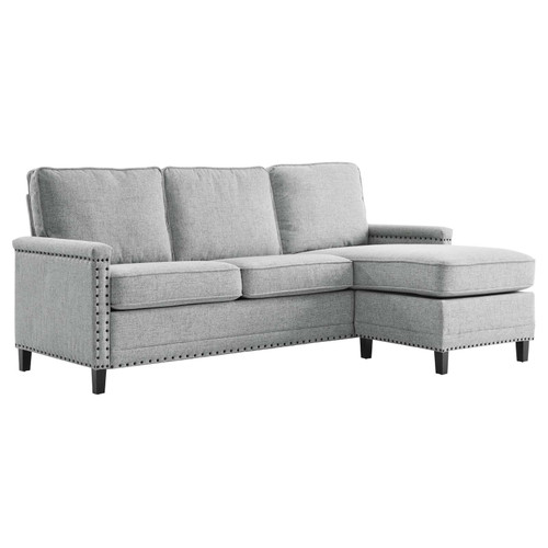 Ashton Upholstered Fabric Sectional Sofa EEI-4994-LGR