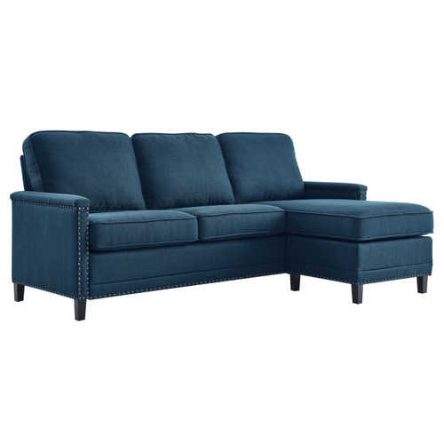 Ashton Upholstered Fabric Sectional Sofa EEI-4994-AZU