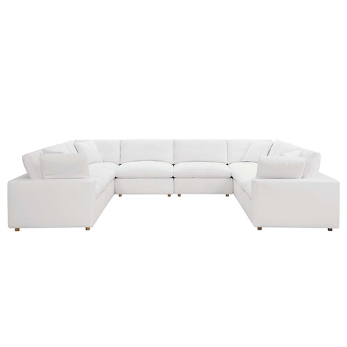 Commix Down Filled Overstuffed 8-Piece Sectional Sofa EEI-3363-PUW