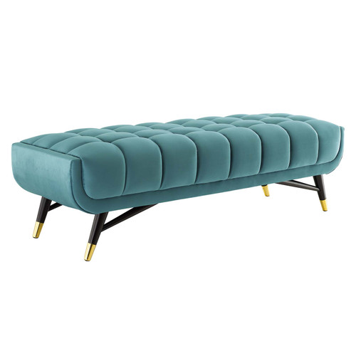 Adept 60" Performance Velvet Bench EEI-4241-SEA