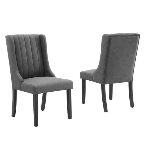 Renew Parsons Fabric Dining Side Chairs - Set of 2 EEI-4245-GRY