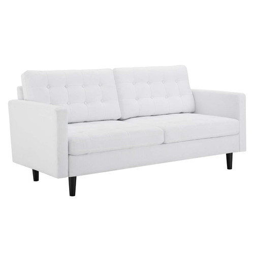 Exalt Tufted Fabric Sofa EEI-4445-WHI
