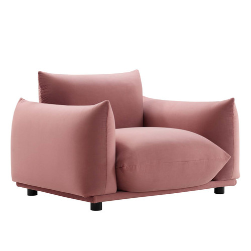 Copious Performance Velvet Armchair EEI-5472-DUS