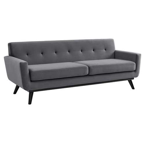 Engage Performance Velvet Sofa EEI-5600-GRY