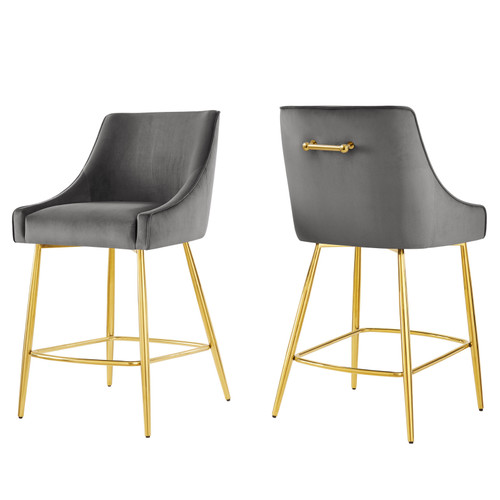 Discern Counter Stools - Set of 2 EEI-6038-GRY