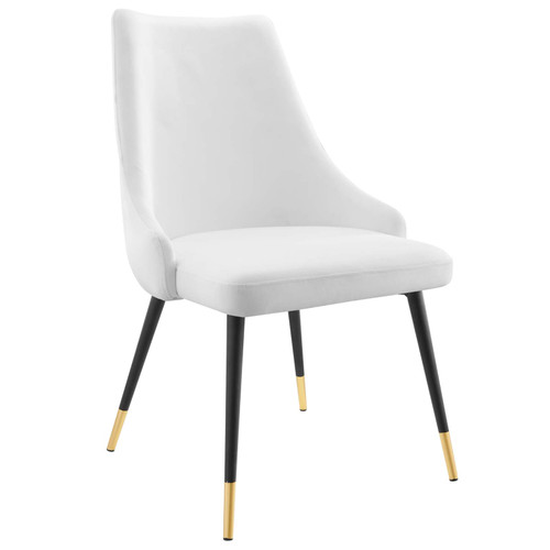 Adorn Tufted Performance Velvet Dining Side Chair EEI-3907-WHI