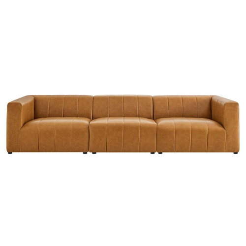 Bartlett Vegan Leather 3-Piece Sofa EEI-4515-TAN