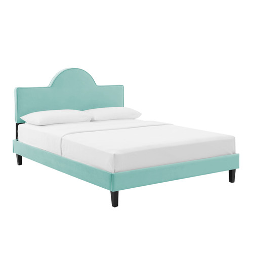 Soleil Performance Velvet Full Bed MOD-7034-MIN