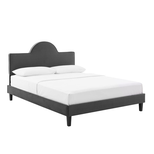 Soleil Performance Velvet Full Bed MOD-7034-CHA