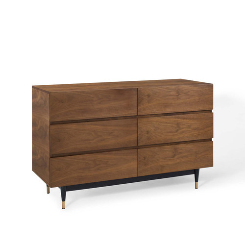 Caima 6-Drawer Dresser MOD-6189-WAL