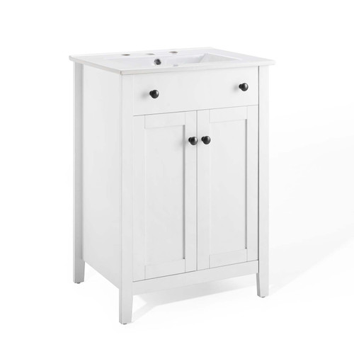 Nantucket 24" Bathroom Vanity EEI-4250-WHI-WHI