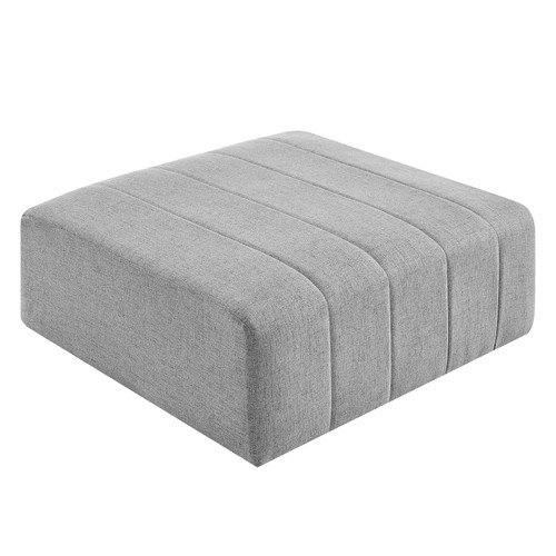 Bartlett Upholstered Fabric Ottoman EEI-4400-LGR