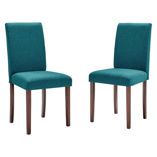 Prosper Upholstered Fabric Dining Side Chair Set of 2 EEI-3618-TEA