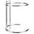 Eileen Gray Chrome Stainless Steel End Table Silver EEI-125-SLV