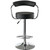 Diner Bar Stool Black EEI-192-BLK