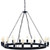 Teleport 43" Chandelier Brown EEI-2117-BRN