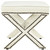 Rivet Bench Ivory EEI-2324-IVO