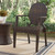 Casper Outdoor Patio Dining Armchair Brown EEI-2683-BRN