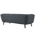 Bestow Upholstered Fabric Sofa Gray EEI-2730-GRY