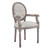 Arise Vintage French Dining Armchair Beige EEI-2796-BEI