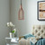 Glimmer Bottle-Shaped Rose Gold Pendant Light  EEI-2900